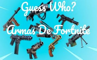 jugar a adivina quien: Armas de Fortnite